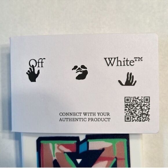 Authentic Unisex Off White Multi Colored
12/12Pro Phone White Case. - Picture 6 of 7